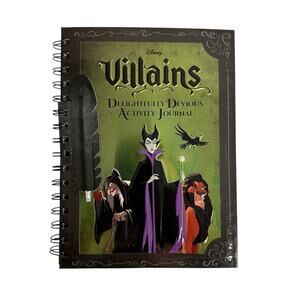 Disney Villains Delightfully Devious Activity Journal Book New